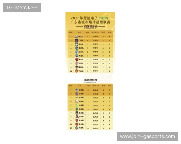 粤超最新积分榜揭晓各队实力对比与赛季前景分析